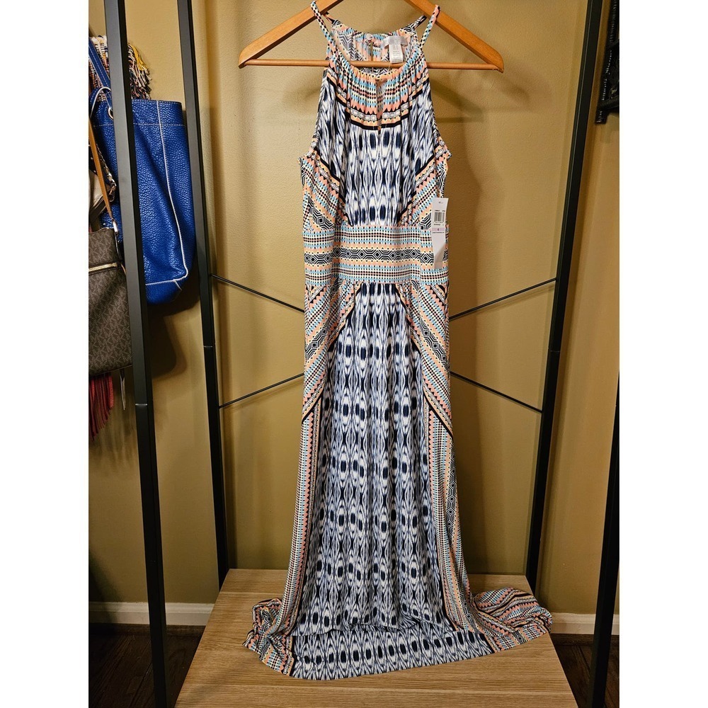 London Times Maxi Dress Size 6 NWT
